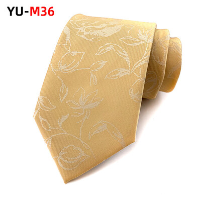 Cravată din poliester Cravată de lux pentru bărbați 8cm Albastru bleumarin Verde Cravate negre Gravatas pentru bărbați Cravate subțiri florale Cămăși de nuntă Cravată