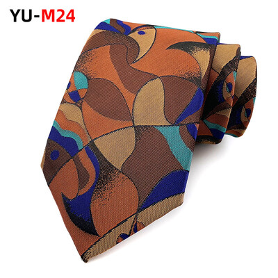 Cravată din poliester Cravată de lux pentru bărbați 8cm Albastru bleumarin Verde Cravate negre Gravatas pentru bărbați Cravate subțiri florale Cămăși de nuntă Cravată
