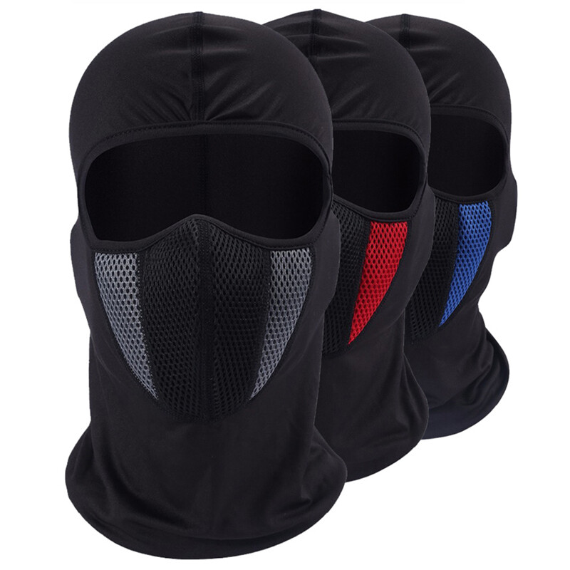 Taktiskā balaclava pilna sejas maska pārgājieni riteņbraukšana kempings medības militārs Airsoft vāciņš velosipēda galvas pārsegs vasara vīriešiem sievietēm slēpošanas maska