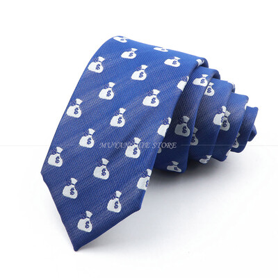 Új vékony 6,5 cm nyakkendő Férfi divatos poliészter nyakkendő piros zöld kormánylapát horgony ing Kiegészítők Irodai Cravat esküvői ajándék