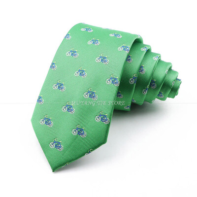 Új vékony 6,5 cm nyakkendő Férfi divatos poliészter nyakkendő piros zöld kormánylapát horgony ing Kiegészítők Irodai Cravat esküvői ajándék