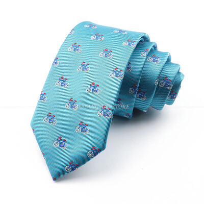 Új vékony 6,5 cm nyakkendő Férfi divatos poliészter nyakkendő piros zöld kormánylapát horgony ing Kiegészítők Irodai Cravat esküvői ajándék