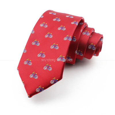 Új vékony 6,5 cm nyakkendő Férfi divatos poliészter nyakkendő piros zöld kormánylapát horgony ing Kiegészítők Irodai Cravat esküvői ajándék