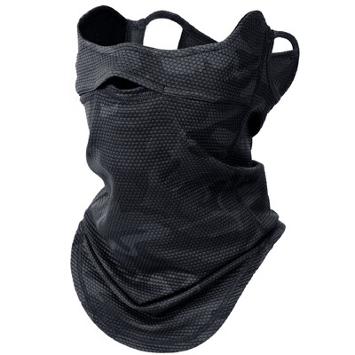 Ear Hook Face Mask Cycling Αντιηλιακή προστασία που απορροφά τον ιδρώτα Αναπνεύσιμο κάλυμμα προσώπου για Αξεσουάρ ποδηλάτου αθλητικής ιππασίας Άνδρες γυναίκες