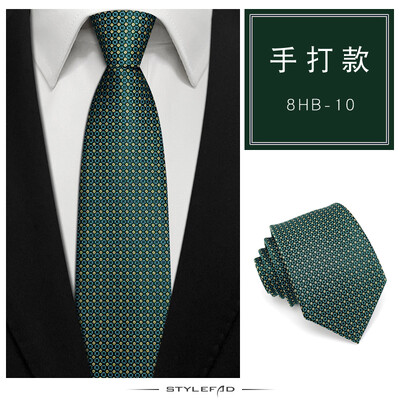 VEEKTIE prekės ženklo žali vintažiniai kaklaraiščiai Vyriški korėjietiško stiliaus gėlėti dryžuoti Paisley Vestuviniai kasdieniai mados šeimininkų marškiniai kostiumai