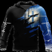 Christian Jesus Ανδρικό φούτερ με κουκούλα 3D εκτύπωσης Harajuku Ρούχα μόδας Φούτερ με κουκούλα Casual πουλόβερ Streetwear Νέο υπερμεγέθη μπουφάν