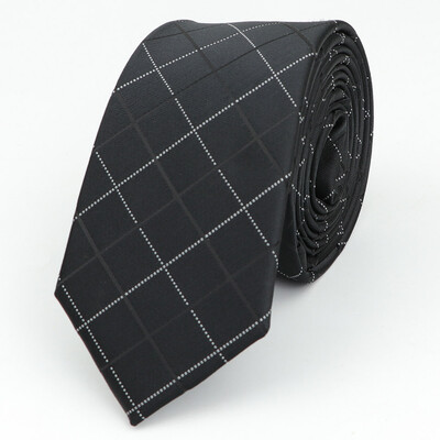 Νέα ανδρική casual γραβάτα κλασική καρό ριγέ Cravat Fashion λεπτές επώνυμες γραβάτες 6 εκ. Για επαγγελματικό πάρτι γάμου