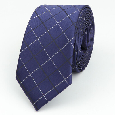 Νέα ανδρική casual γραβάτα κλασική καρό ριγέ Cravat Fashion λεπτές επώνυμες γραβάτες 6 εκ. Για επαγγελματικό πάρτι γάμου