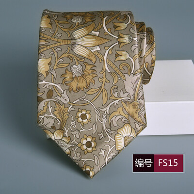 Νέες ανδρικές γραβάτες 8 εκατοστών Πολυτελής γραβάτα Kravaty Corbatas De Hombres Γραβάτα με στάμπα διακοσμητικό σχέδιο Cravat