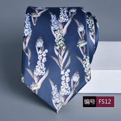 Νέες ανδρικές γραβάτες 8 εκατοστών Πολυτελής γραβάτα Kravaty Corbatas De Hombres Γραβάτα με στάμπα διακοσμητικό σχέδιο Cravat