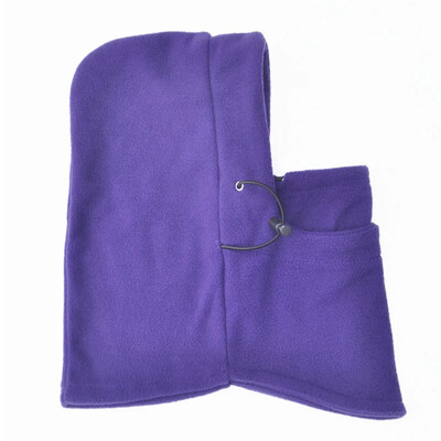 Muži Ženy Tvárová maska Termo flísová kukla s kapucňou Swat Wind Stopper Zimná čiapka Outdoor Oblečenie Doplnky