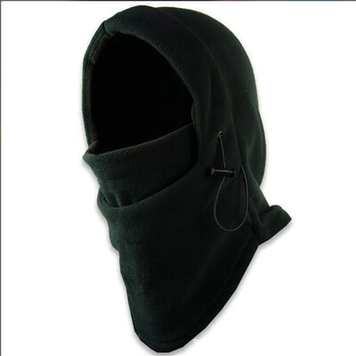 Muži Ženy Tvárová maska Termo flísová kukla s kapucňou Swat Wind Stopper Zimná čiapka Outdoor Oblečenie Doplnky