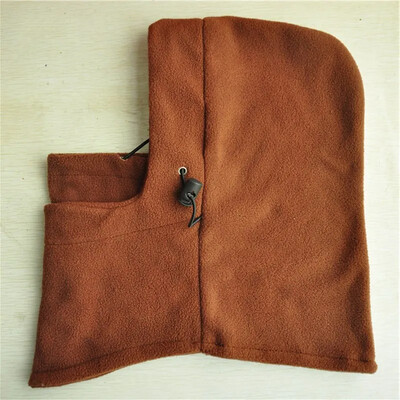 Muži Ženy Tvárová maska Termo flísová kukla s kapucňou Swat Wind Stopper Zimná čiapka Outdoor Oblečenie Doplnky