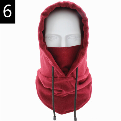 Șapcă de ciclism de înaltă calitate, iarnă, șapcă rezistentă la vânt, bavete sport în aer liber Mască cu glugă căptușită la rece, pălărie caldă de pluș, bicicletă, cadouri pentru bicicletă