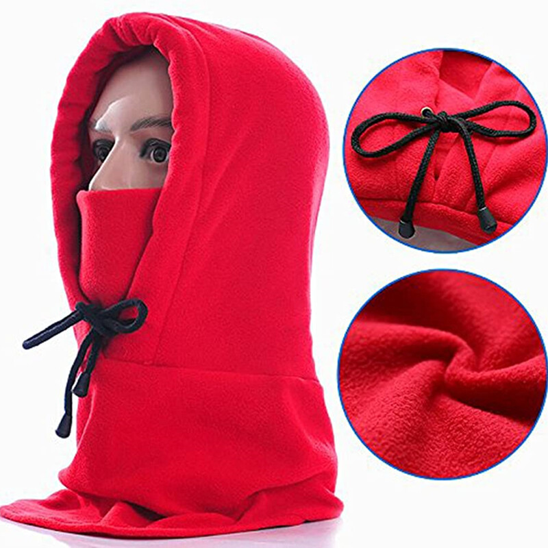 Șapcă de ciclism de înaltă calitate, iarnă, șapcă rezistentă la vânt, bavete sport în aer liber Mască cu glugă căptușită la rece, pălărie caldă de pluș, bicicletă, cadouri pentru bicicletă
