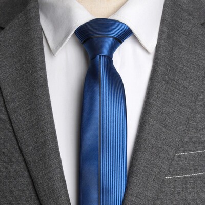 Vīriešu kaklasaites Svītras Luksusa kaklasaite Modes Žakarda Austi Izdilis Melns Zils Paisley Kaklasaite Banketu viesību krekls Dāvanu Aksesuāri