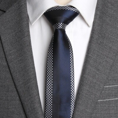 Vīriešu kaklasaites Svītras Luksusa kaklasaite Modes Žakarda Austi Izdilis Melns Zils Paisley Kaklasaite Banketu viesību krekls Dāvanu Aksesuāri