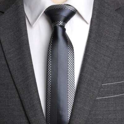 Vīriešu kaklasaites Svītras Luksusa kaklasaite Modes Žakarda Austi Izdilis Melns Zils Paisley Kaklasaite Banketu viesību krekls Dāvanu Aksesuāri