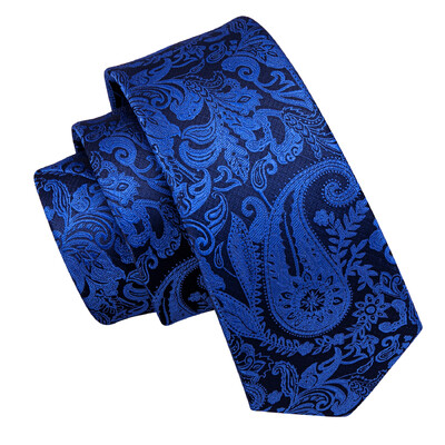 Barry.Wang Jacquard Paisley ziedu zīda vīriešu kaklasaite Hanky aproču pogu komplekts Zelta Sarkana Zaļa Zila Oranža Kaklasaite Vīriešu Kāzu Biznesam