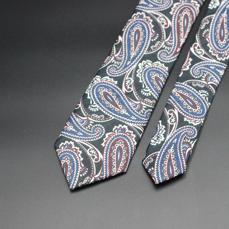 Újdonság Férfi Virágos nyakkendő Kék Zöld Nyakkendő Szabadidő Üzleti Napi viselet Esküvői Ruha Férfi Nyakkendő Cravat Ajándék Dropshipping