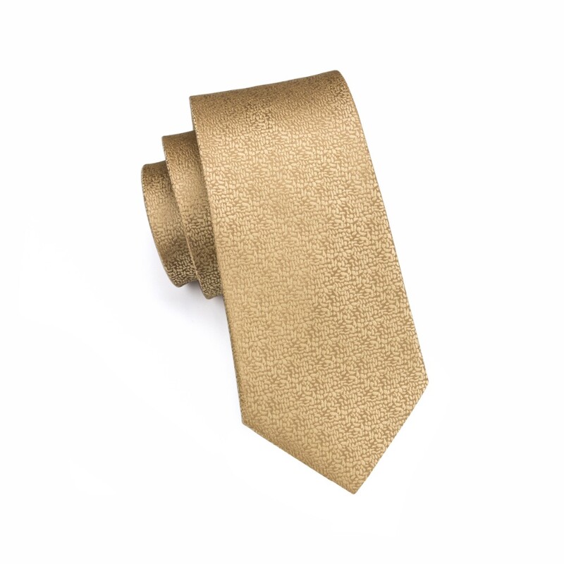 Cravată bărbați auriu, albastru, roșu, verde, cravată de nuntă din mătase de calitate solidă, pentru bărbați, inel de cravată, butoni, set de cravate cadou de afaceri DiBanGu Design