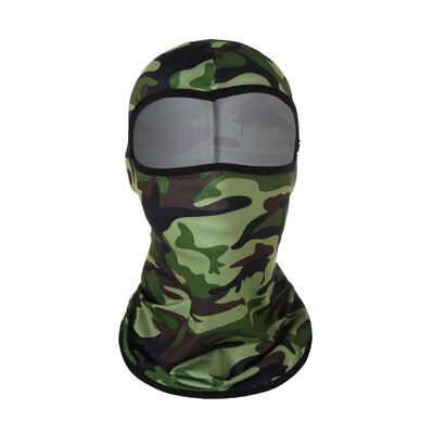 Jauns Lycra riteņbraukšanas pilnas sejas maskas pārklājs vīriešiem sievietēm, maskēšanās siltāks pupiņas, ātri žūstošs ķiveres apvalks, vēja necaurlaidīgs slēpošanas balaclava vāciņš