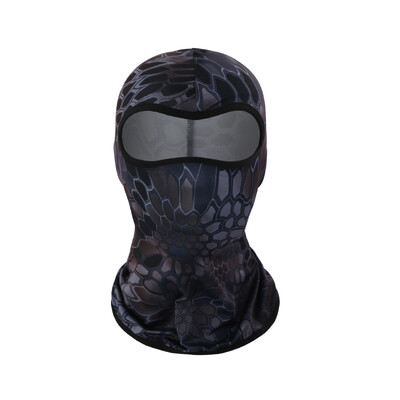 Jauns Lycra riteņbraukšanas pilnas sejas maskas pārklājs vīriešiem sievietēm, maskēšanās siltāks pupiņas, ātri žūstošs ķiveres apvalks, vēja necaurlaidīgs slēpošanas balaclava vāciņš