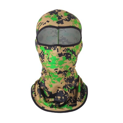 Jauns Lycra riteņbraukšanas pilnas sejas maskas pārklājs vīriešiem sievietēm, maskēšanās siltāks pupiņas, ātri žūstošs ķiveres apvalks, vēja necaurlaidīgs slēpošanas balaclava vāciņš