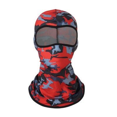 Jauns Lycra riteņbraukšanas pilnas sejas maskas pārklājs vīriešiem sievietēm, maskēšanās siltāks pupiņas, ātri žūstošs ķiveres apvalks, vēja necaurlaidīgs slēpošanas balaclava vāciņš
