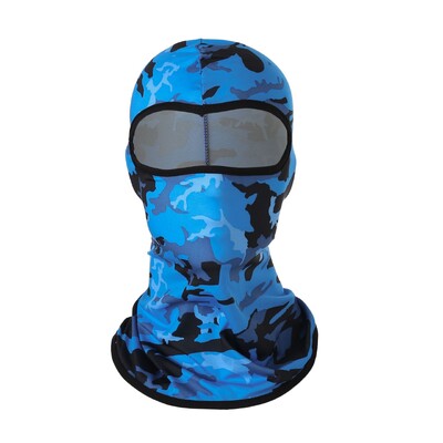 Jauns Lycra riteņbraukšanas pilnas sejas maskas pārklājs vīriešiem sievietēm, maskēšanās siltāks pupiņas, ātri žūstošs ķiveres apvalks, vēja necaurlaidīgs slēpošanas balaclava vāciņš