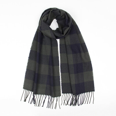 2023 Κασμίρ Ανδρικά Γυναικεία Καρό Κασκόλ Χειμωνιάτικο Σάλι Πασμίνας και Τυλίξτε Unisex Χοντρά Φουλάρι Γυναικεία Φούντα Ζεστά Κασκόλ Bufanda Stole