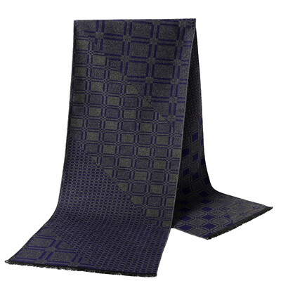 Mood ruuduline soe kašmiir sall sügis paks 180x33cm rannarätik Meeste ärimähised sallid talve klassikalised pashmina sallid