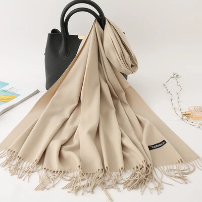 Μονόχρωμο κασμίρ κασκόλ για άντρες Χειμερινή πασμίνα Ζεστό μαντήλι Navy Μαύρο γκρι Ανδρικά επαγγελματικά κασκόλ Αντρικά σάλια Bufandas