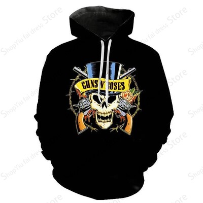 Rock Band Guns N Roses 3D Print Hoodie Vīriešu Sieviešu Modes Hoodies Džemperis Zēnu Mēteļi Sieviešu sviedri Vīriešu Treniņtērpi Jauni Sudaderas