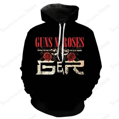 Rock Band Guns N Roses 3D Print Hoodie Vīriešu Sieviešu Modes Hoodies Džemperis Zēnu Mēteļi Sieviešu sviedri Vīriešu Treniņtērpi Jauni Sudaderas