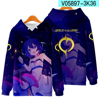 Honkai Impact 3 Kiana Kaslana Cosplay Hanoră Femei Bărbați Moda Harajuku Hanorac Hip Hop Pulover Jachetă Streetwear Paltoane
