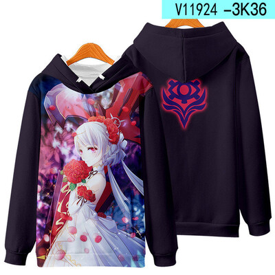 Honkai Impact 3 Kiana Kaslana Cosplay Hanoră Femei Bărbați Moda Harajuku Hanorac Hip Hop Pulover Jachetă Streetwear Paltoane
