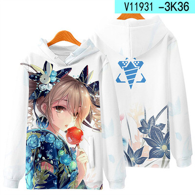 Honkai Impact 3 Kiana Kaslana Cosplay Hanoră Femei Bărbați Moda Harajuku Hanorac Hip Hop Pulover Jachetă Streetwear Paltoane