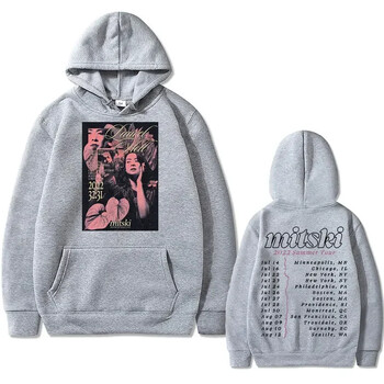 2024 Музикален изпълнител Mitski Суичър Man Woman Hell Buries Me in Makeout Creek Graphic Print Design Hipster Hoodie Ropa Mujer