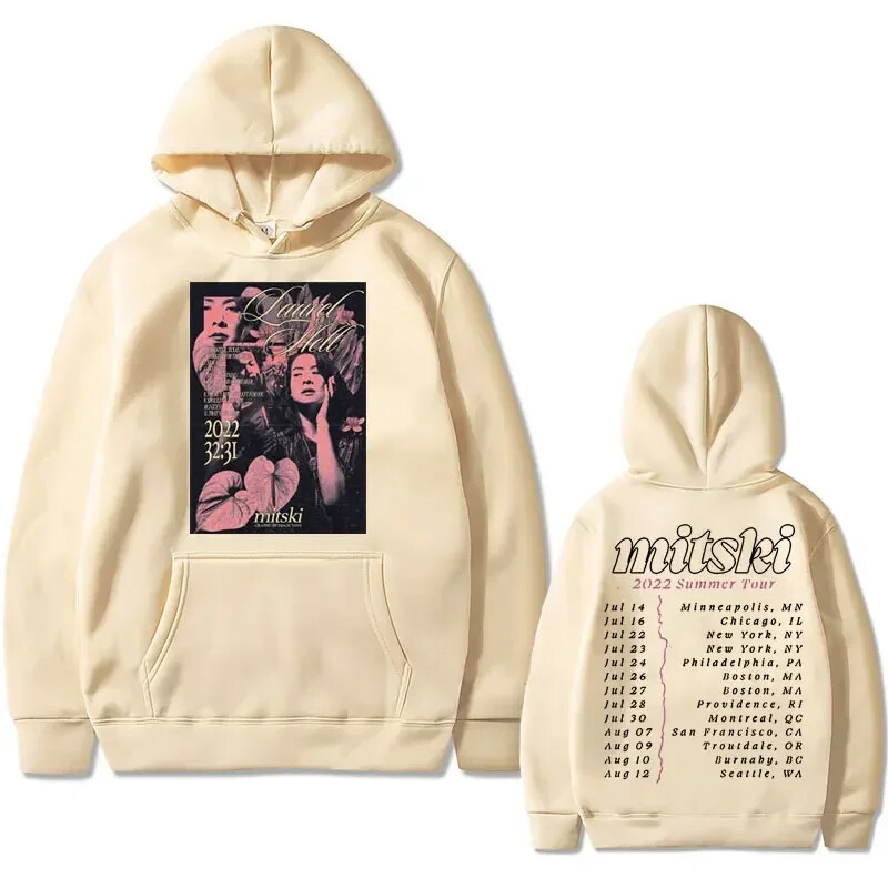 2024 Μουσικός καλλιτέχνης Mitski Φούτερ Άνδρας Γυναίκα Hell Buries Me in Makeout Creek Graphic Print Design Hipster Hoodie Ropa Mujer