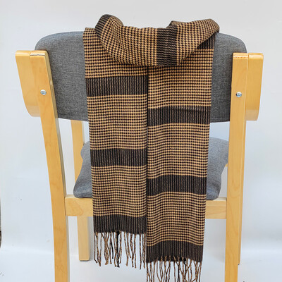 195*35cm luxusná značka, módny klasický mriežkovaný pánsky mäkký šál, kockované šatky, šál UNISE, zavinovacia šatka, šál, nákrčník, čelenka, tlmič výfuku