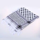 652F Eșarfă Shemagh Desert Keffiyeh Cap Gât Eșarfă Arab Wrap Cicuri Fular Unisex
