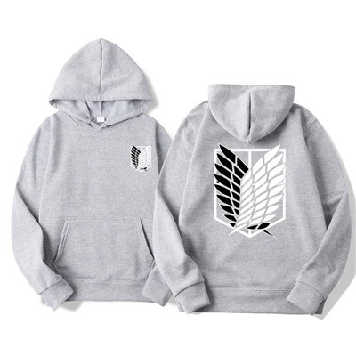Pánska a dámska mikina s kapucňou Levi Ackerman s kapucňou, anime, hip hop, športová, plus veľkosť SW
