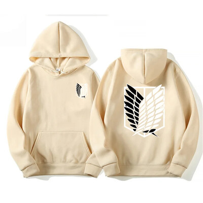 Pánska a dámska mikina s kapucňou Levi Ackerman s kapucňou, anime, hip hop, športová, plus veľkosť SW