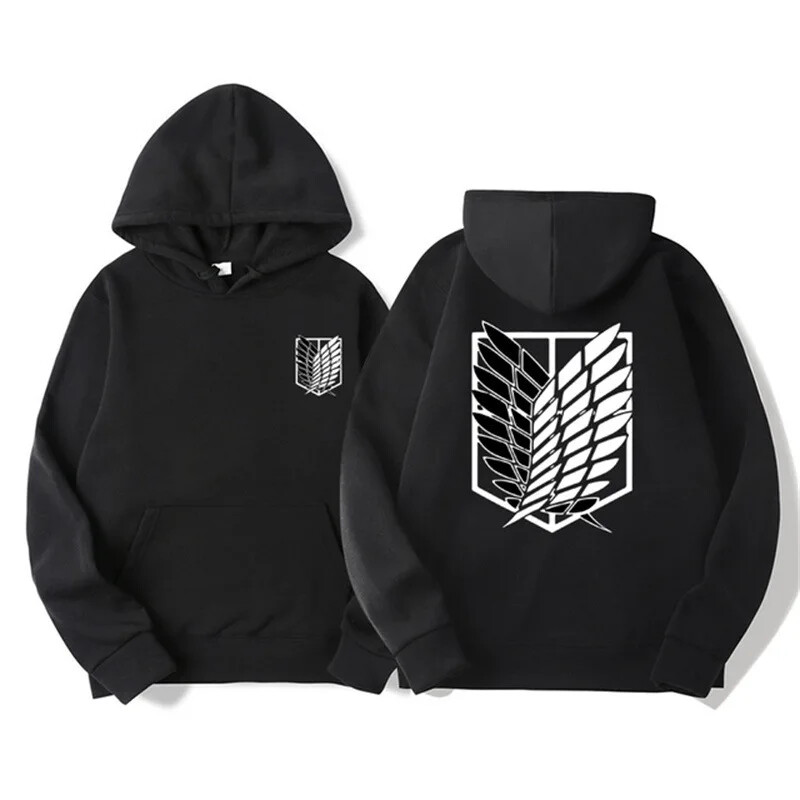 Pánska a dámska mikina s kapucňou Levi Ackerman s kapucňou, anime, hip hop, športová, plus veľkosť SW