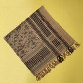 110x110cm vojenská arabská taktická púštna šatka, armádna Shemagh Keffiyeh, vetruodolná poľovnícka šatka na hlavu a krk, vonkajšia turistická šatka