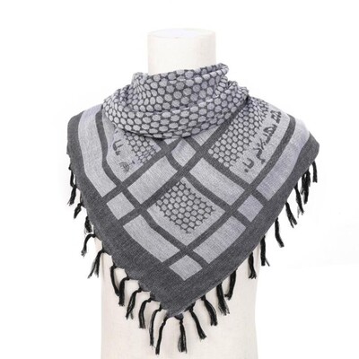 Python zmijski uzorak Muška Shemagh arapska marama za glavu Muška pustinjska crna Palestina Keffiyeh Ženska marama za lov na otvorenom Taktika