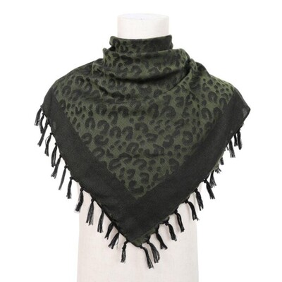 Python zmijski uzorak Muška Shemagh arapska marama za glavu Muška pustinjska crna Palestina Keffiyeh Ženska marama za lov na otvorenom Taktika