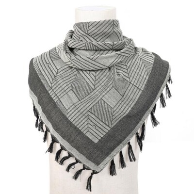 Python zmijski uzorak Muška Shemagh arapska marama za glavu Muška pustinjska crna Palestina Keffiyeh Ženska marama za lov na otvorenom Taktika