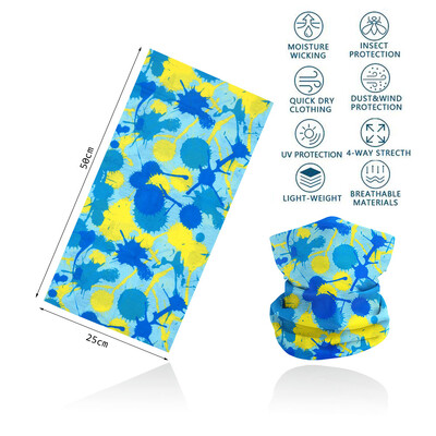 Kamuflažna bešavna bandana rukavica za vrat Traka za glavu za sportove na otvorenom Ribolov Planinarenje Balaclava Tube Marama Pokrivalo za glavu Maska za pokrivanje lica